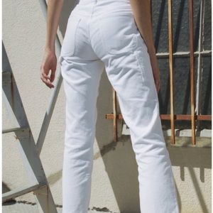 NEW Brandy Melville White Cargo Pants! RARE